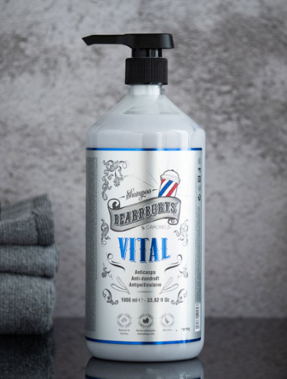 Шампунь против перхоти Beardburys VITAL -330 мл