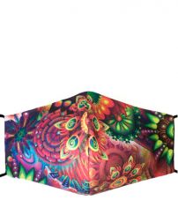 Защитная маска многоразовая "Краски весны" женская
