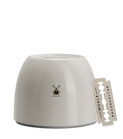 Накопитель для использованных лезвий MUEHLE, белый фарфор