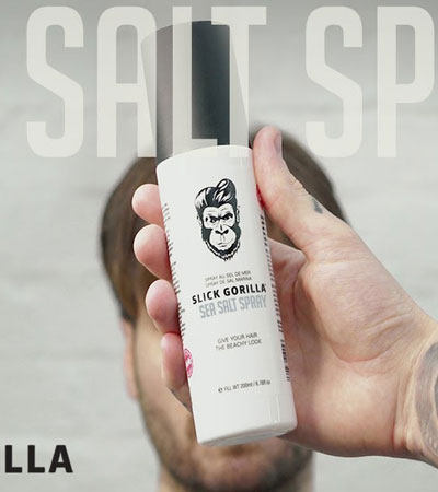 Спрей для волос с морской солью  Slick Gorilla Sea Salt Spray -200мл.