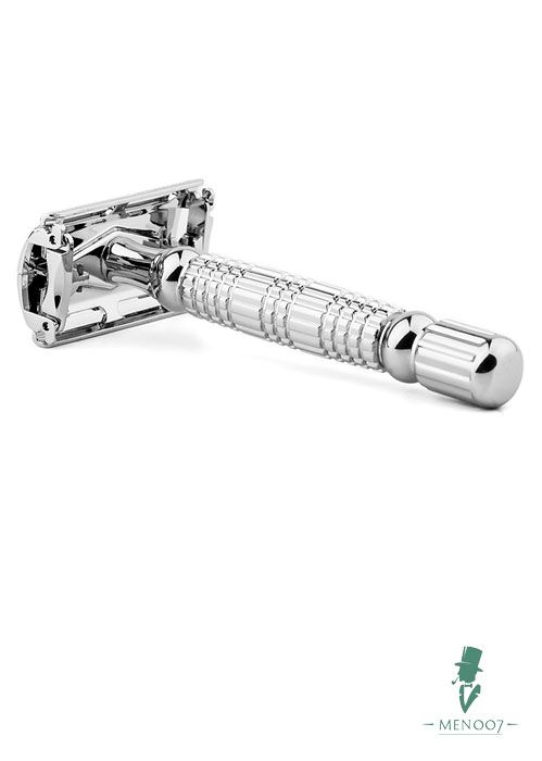 Т-образный станок для бритья ROCKWELL R1 WHITE CHROME