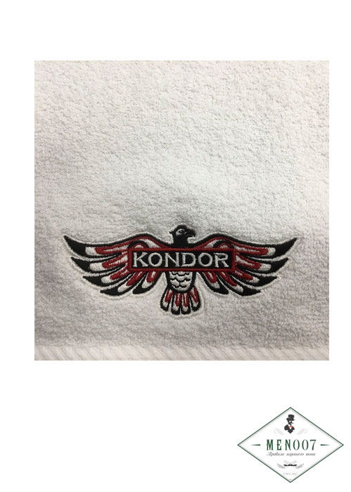 Полотенце хлопковое Kondor - 30 х 65 белое