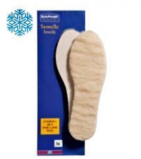 Стельки SAPHIR Semelle Insolle Everest 100% Pure Laine Wool.