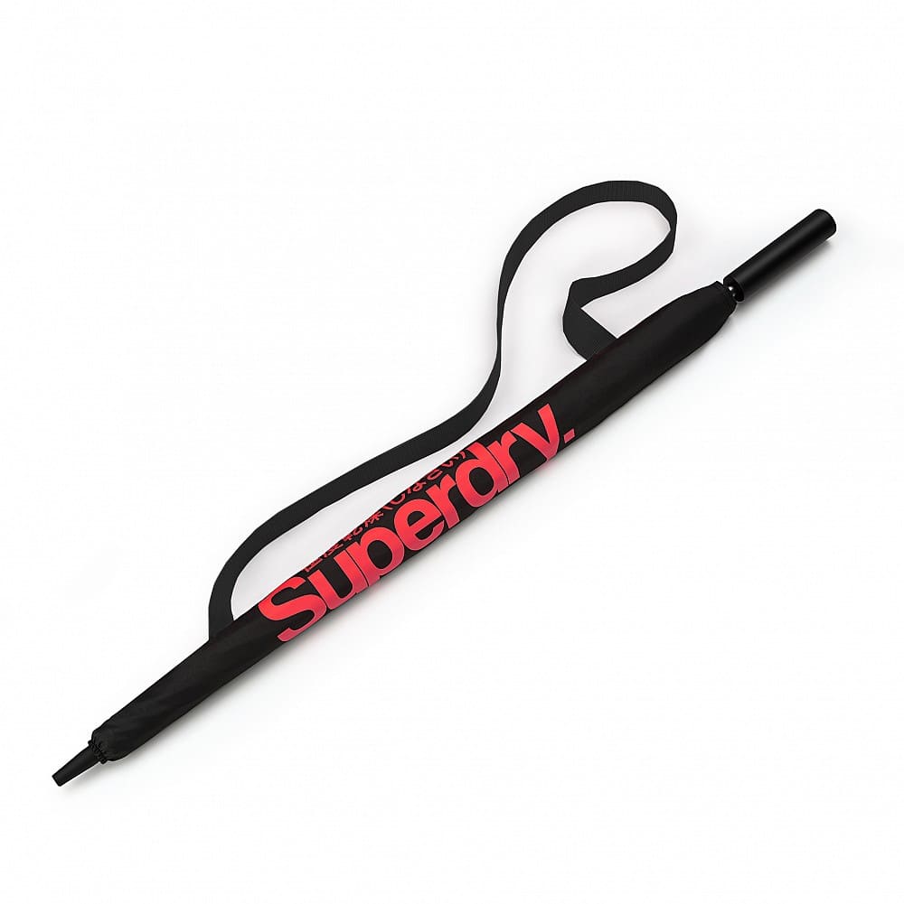 Зонт мужской гольфер Fulton S889-01 BlackwithOrange (Черный с оранжевым)