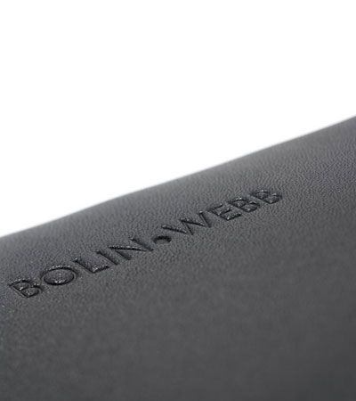 Дорожный несессер Bolin Webb, черная кожа