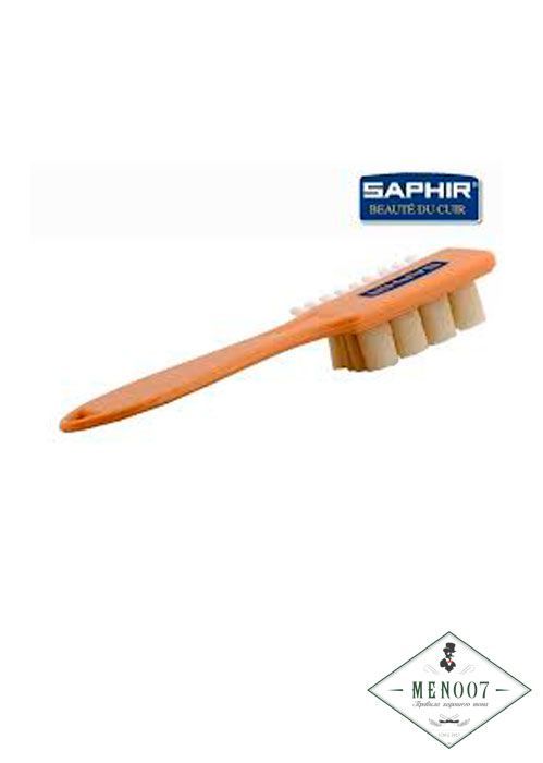 Щетка двойная для замши, "лапша" SAPHIR.