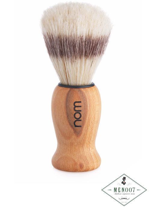Помазок NOM, щетина кабана, светлый бук