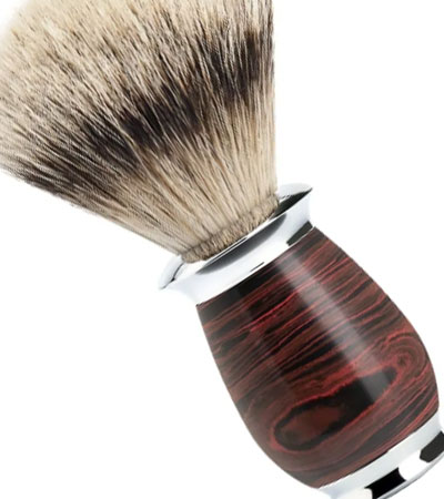 Помазок MUEHLE PURIST, барсучий ворс высшей категории Silvertip, эбонит