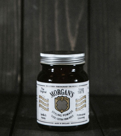 Помада для укладки Morgan's Vanilla & Honey Pomade ваниль и мед Экстрасильная фиксация -100 гр