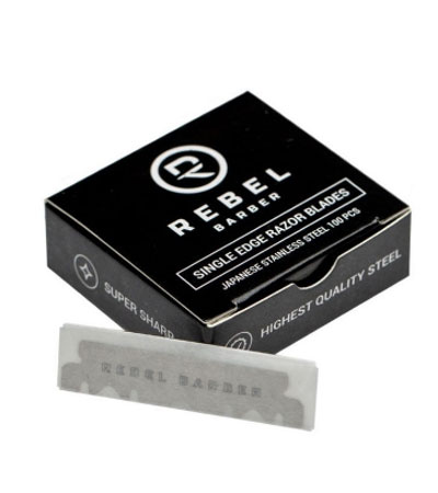 Сменные лезвия для опасных бритв(Шаветт) Rebel Barber Single Blade - 100 шт