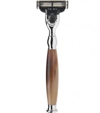 Бритва MUEHLE SOPHIST, Mach3, натуральный рог