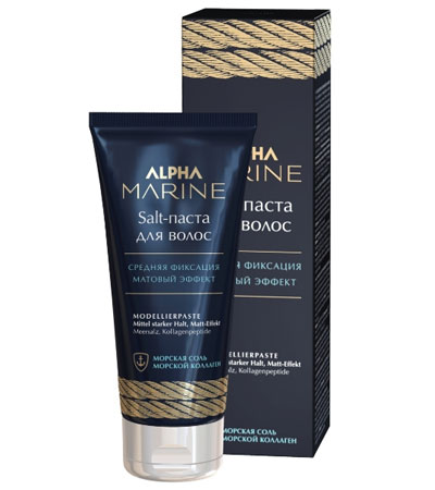 Salt-паста для волос с матовым эффектом, средняя фиксация ESTEL Alpha Marine -100мл.