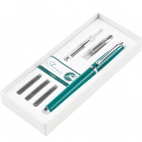 Набор I-SHARE: ручка - роллер + сменная насадка с пером + конвертер + чернила PIERRE CARDIN PCI-001-3