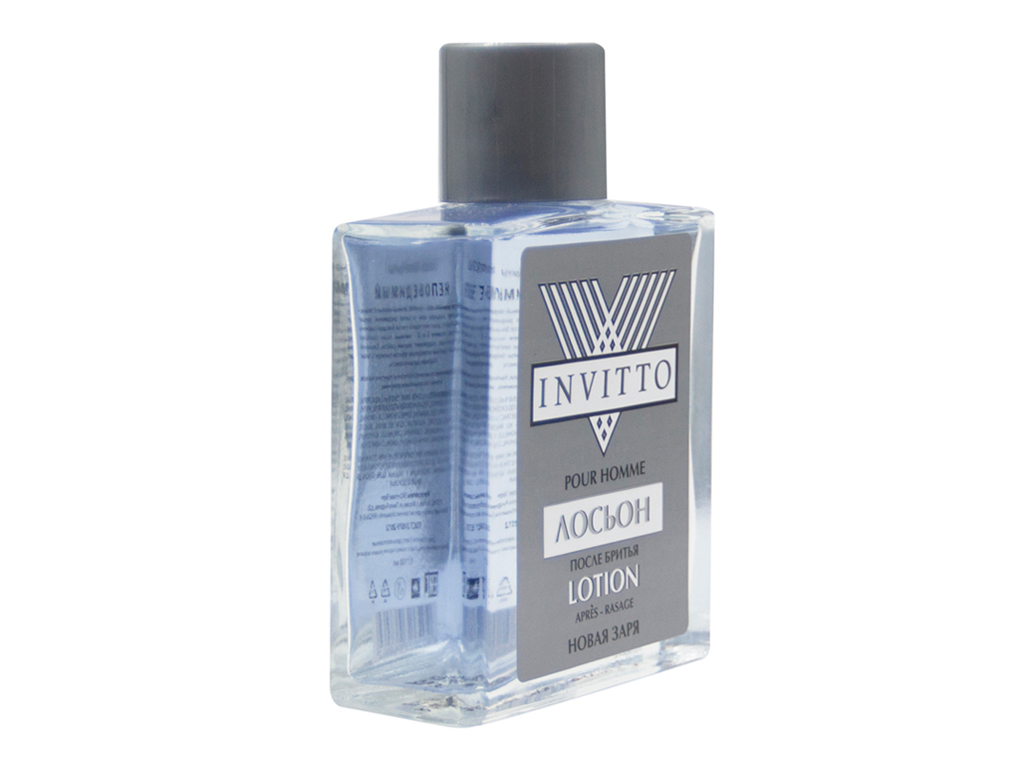Лосьон после бритья Новая Заря "Непобедимый / INVITTO", 100 мл