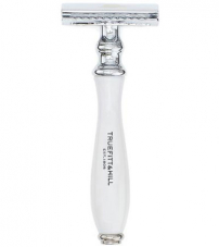 Т-образная бритва Truefitt & Hill (Фарфор с хромом, Wellington)