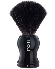 Помазок NOM GUSTAV, черная фибра, черный пластик