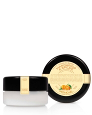 Крем для бритья Mondial "MANDARINO E SPEZIE" с ароматом мандарина и специй, пластиковая чаша plexiglas, 150 мл