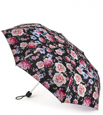 Зонт женский механика Fulton L354-3778 SketchedBouquet (Нарисованный букет)