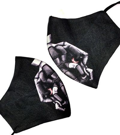 Защитная маска многоразовая "Бейн" мужская