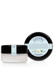 Крем для бритья Mondial "ZAGARA" с ароматом флёрдоранжа, пластиковая чаша plexiglas, 150 мл