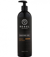 Гель для бритья Rebel Barber Smoky Leather - 500 мл