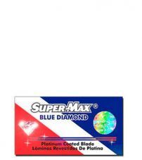 Лезвия для безопасной бритвы Super-Max Blue Diamond Platinum