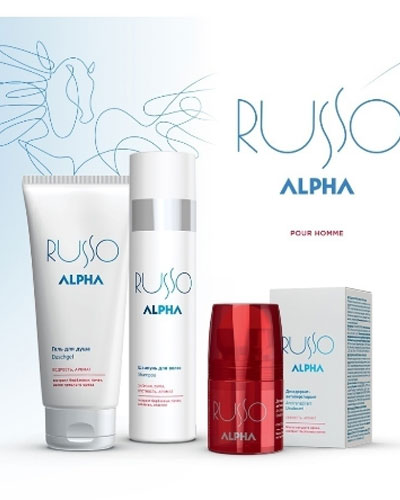 Шампунь для волос ALPHA RUSSO для ухода, ESTEL PROFESSIONAL -250 мл