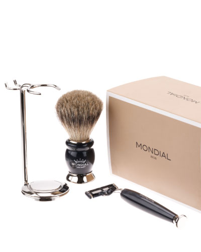 Бритвенный набор: станок, помазок, подставка MONDIAL KRON-PR-MOX-II-M3