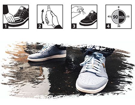 Пропитка для кроссовок PROTECTOR Tarrago 125 мл, бесцветный.