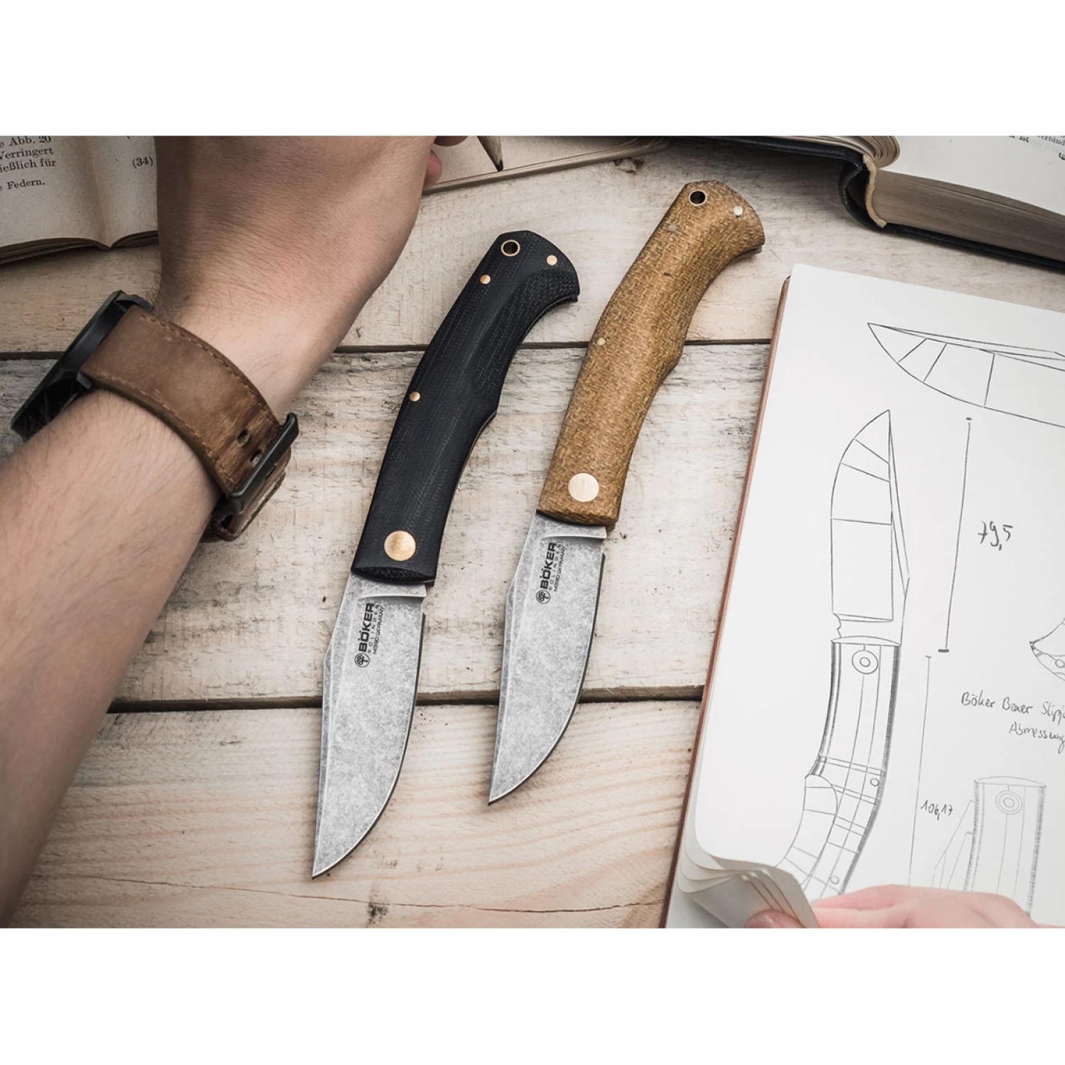 Нож BOKER BOXER EDC BLACK BK111129