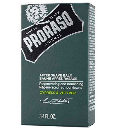 БАЛЬЗАМ ПОСЛЕ БРИТЬЯ PRORASO CYPRESS & VETIVER 100мл