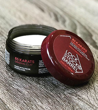 Глина для волос Lock Stock & Barrel «85 КАРАТ» с матовым эффектом 100 гр