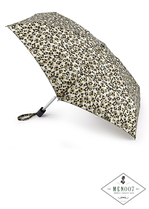 Зонт женский механика Fulton L501-3620 BobCat (Новый леопард)