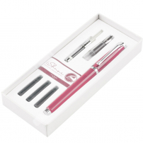 Набор I-SHARE: ручка - роллер + сменная насадка с пером + конвертер + чернила PIERRE CARDIN PCI-001-5