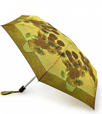 Зонт с фрагментом картины Винсента Ван Гога «Подсолнухи», механика, Tiny, Fulton L794-2348