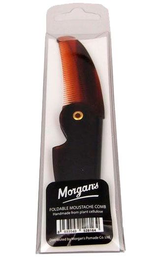Складная расческа для усов маленькая MORGAN'S