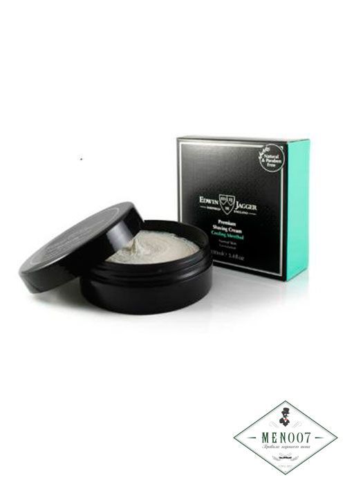 Охлаждающий крем-мыло для бритья Edwin Jagger-100мл.