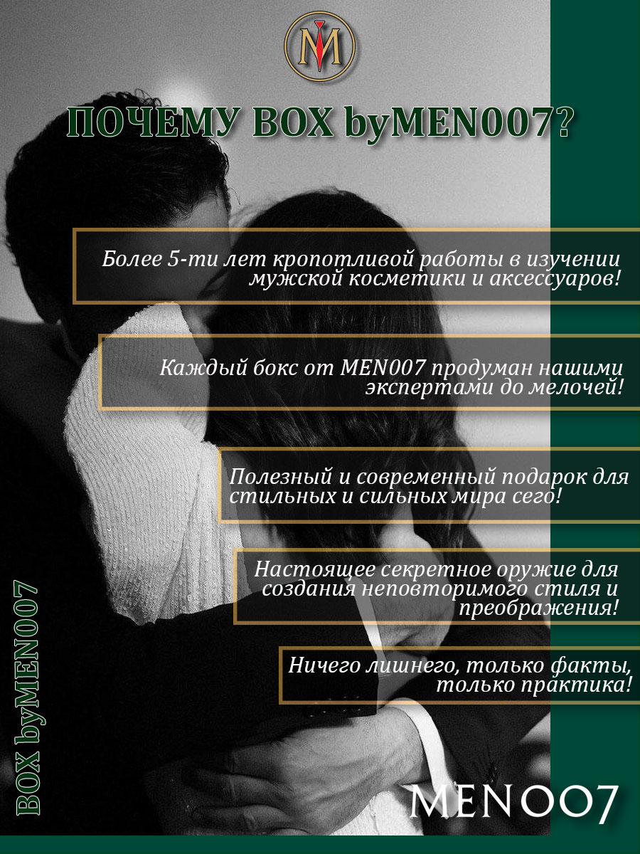 Премиальный бокс мужской косметики для бритья BOX byMEN007 #Pro-6