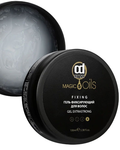 Гель MAGIC 5 OILS экстрасильной фиксации CONSTANT DELIGHT фиксирующий 100 мл