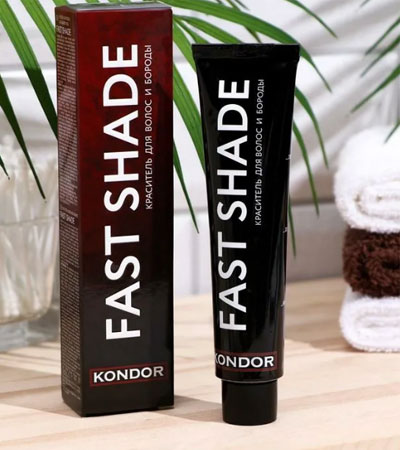 Краска для волос и бороды Kondor Fast Shade Тон 4 Шатен -60 мл