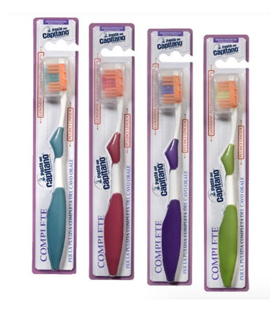Зубная щетка Pasta del Capitano Complete Medium / Комплексный уход, Средней жесткости