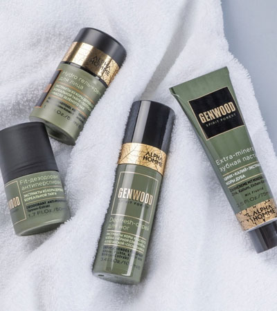 Гель-крем ALPHA HOMME GENWOOD для лица,ESTEL PROFESSIONAL  -50 мл