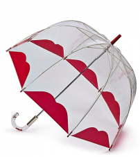 Зонт женский трость Lulu Guinness Fulton L719-3556 HalfLip (Половинка губы)