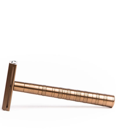 Т-образная бритва Henson Shaving AL13, коричневая, Mild