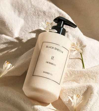 Парфюмированный гель для душа Лаб Черный шейх  "Black sheikh" -400мл.