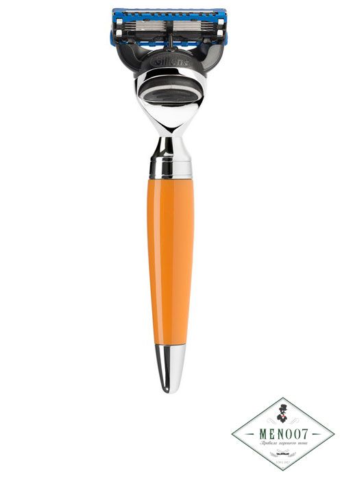 Бритва MUEHLE STYLO, Fusion, смола, цвет карамели