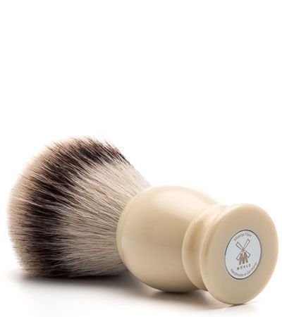 Помазок MUEHLE CLASSIC, фибра высшей категории Silvertip, смола, цвет слоновой кости, размер M
