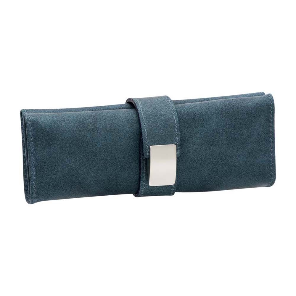 Маникюрный набор, 5пр. Футляр: натур.кожа, цвет зеленый Erbe 9498ER