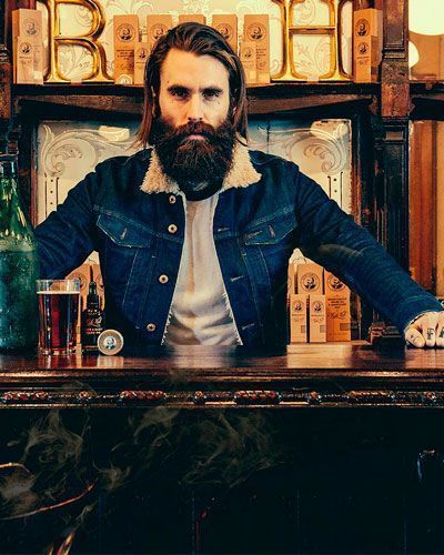 Воск для усов Captain Fawcett Ricki Hall Booze & Baccy Moustache Wax  15мл.