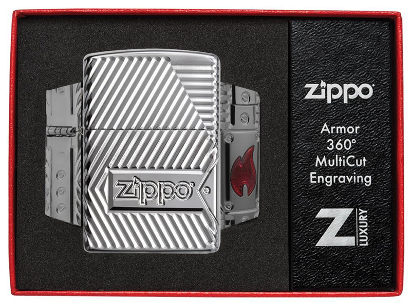 Зажигалка Armor® Bolts Design ZIPPO 29672
